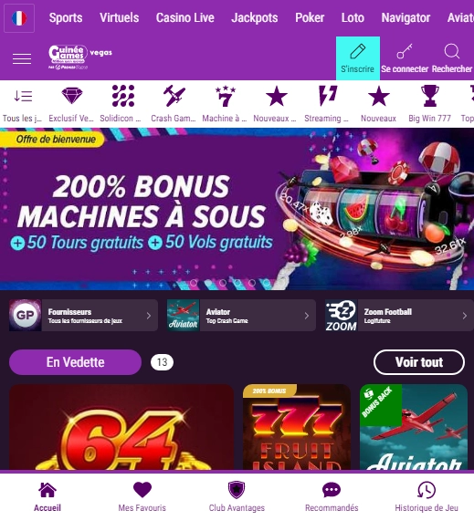 Guinee Games Casino